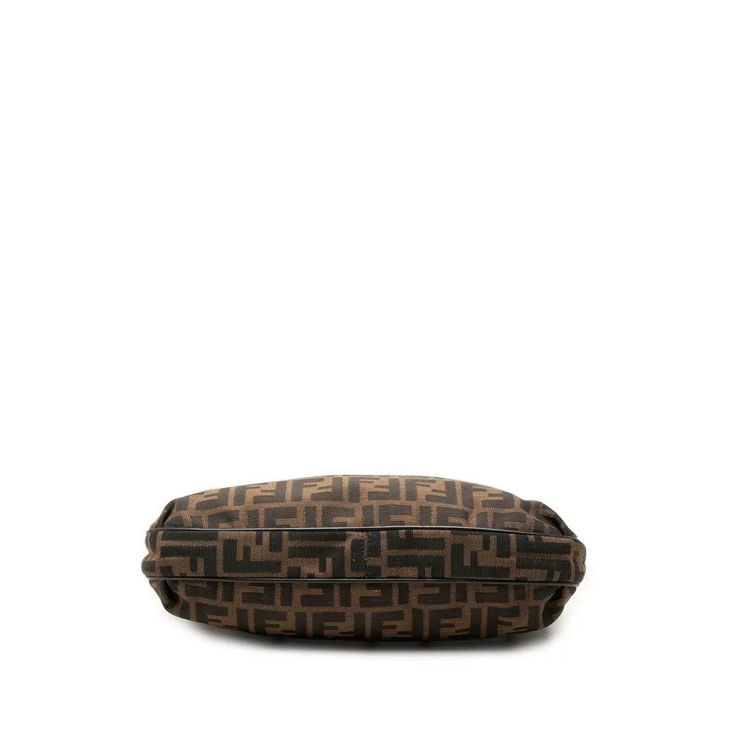Fendi Zucca Canvas Chef Crossbody Brown Canvas Good - Inside View