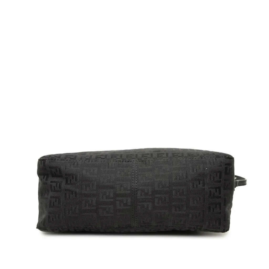 Fendi Zucchino Canvas Pochette Black Very good - Inside View