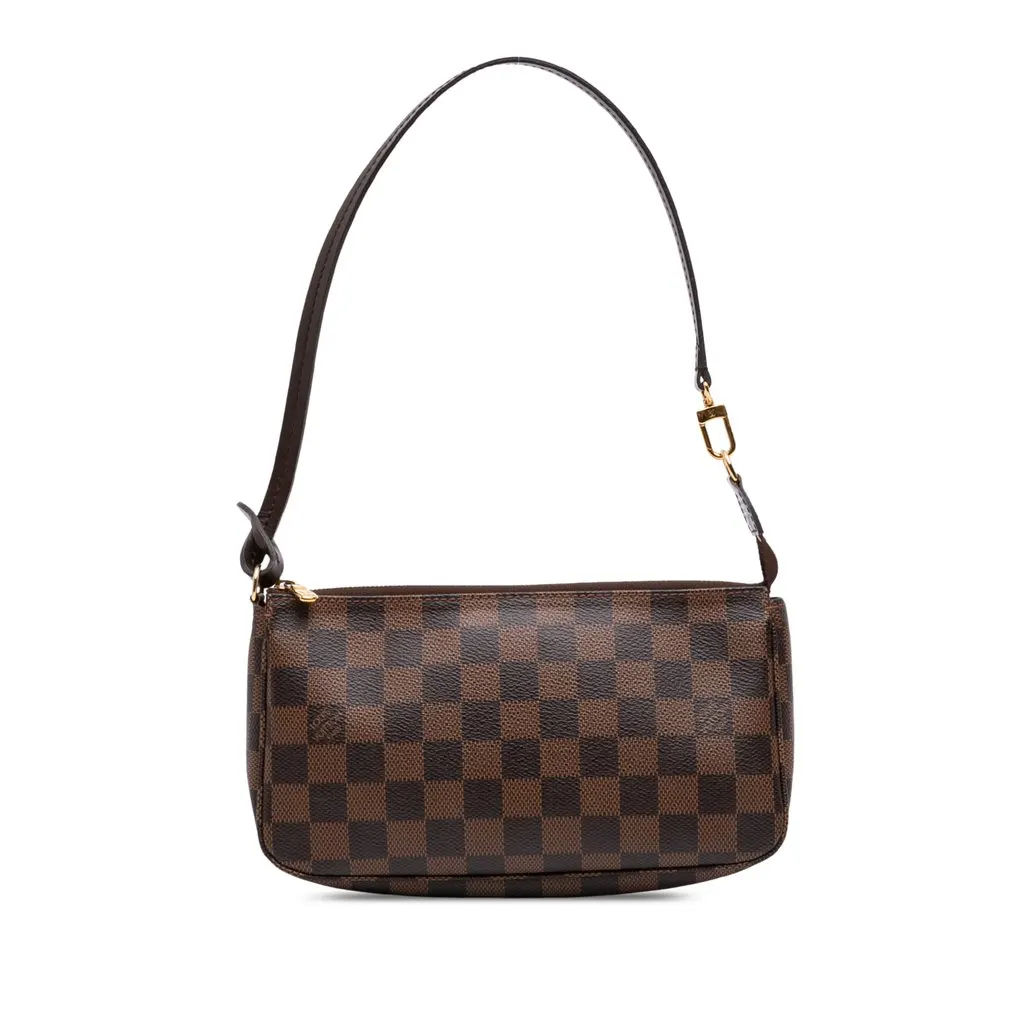Louis Vuitton Damier Ebene Pochette Accessoires Brown Very good - Front View