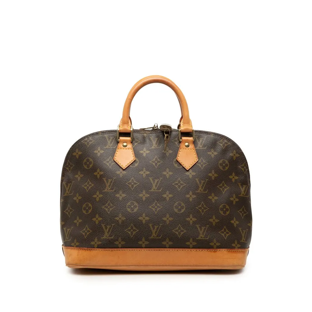 Louis Vuitton Monogram Alma PM Brown Very good - Front View