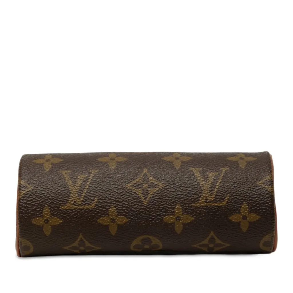 Louis Vuitton Monogram Papillon Pochette Brown Canvas Very good - Inside View