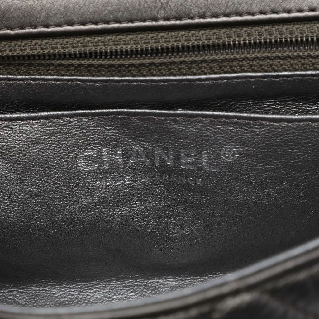 Chanel Mini Rectangular Classic Metallic Lambskin Single Flap MultiColor Leather Very good - Box View