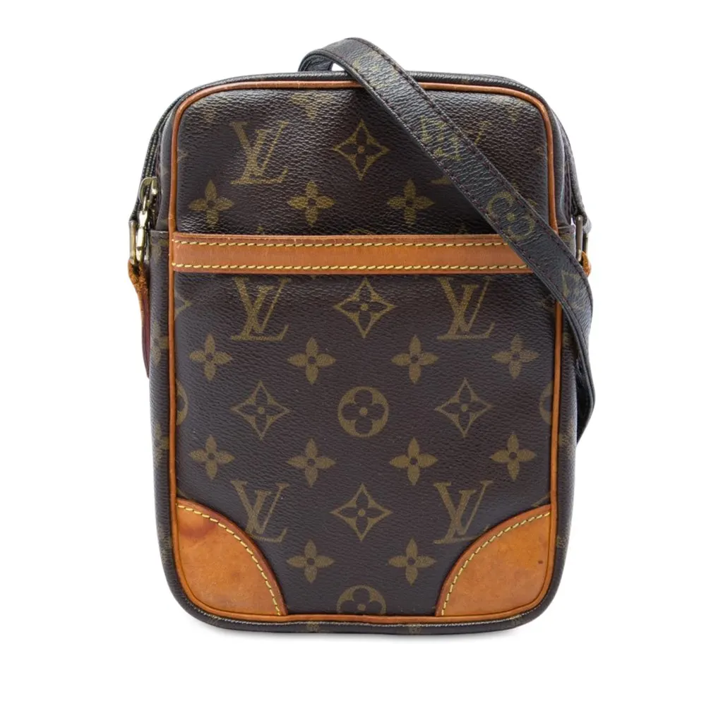 Louis Vuitton Monogram Danube Brown Canvas Good - Front View
