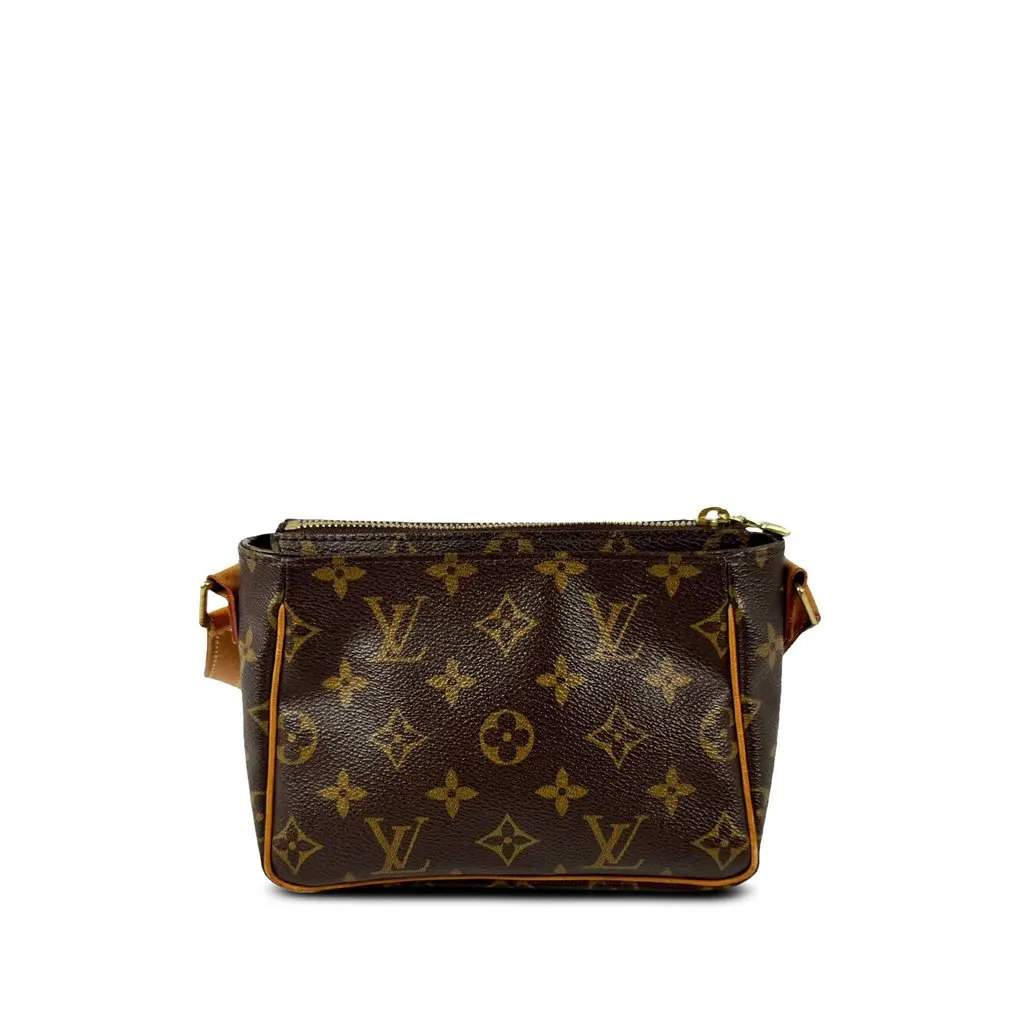 Louis Vuitton Monogram Viva Cite PM Brown Canvas Very good - Back View