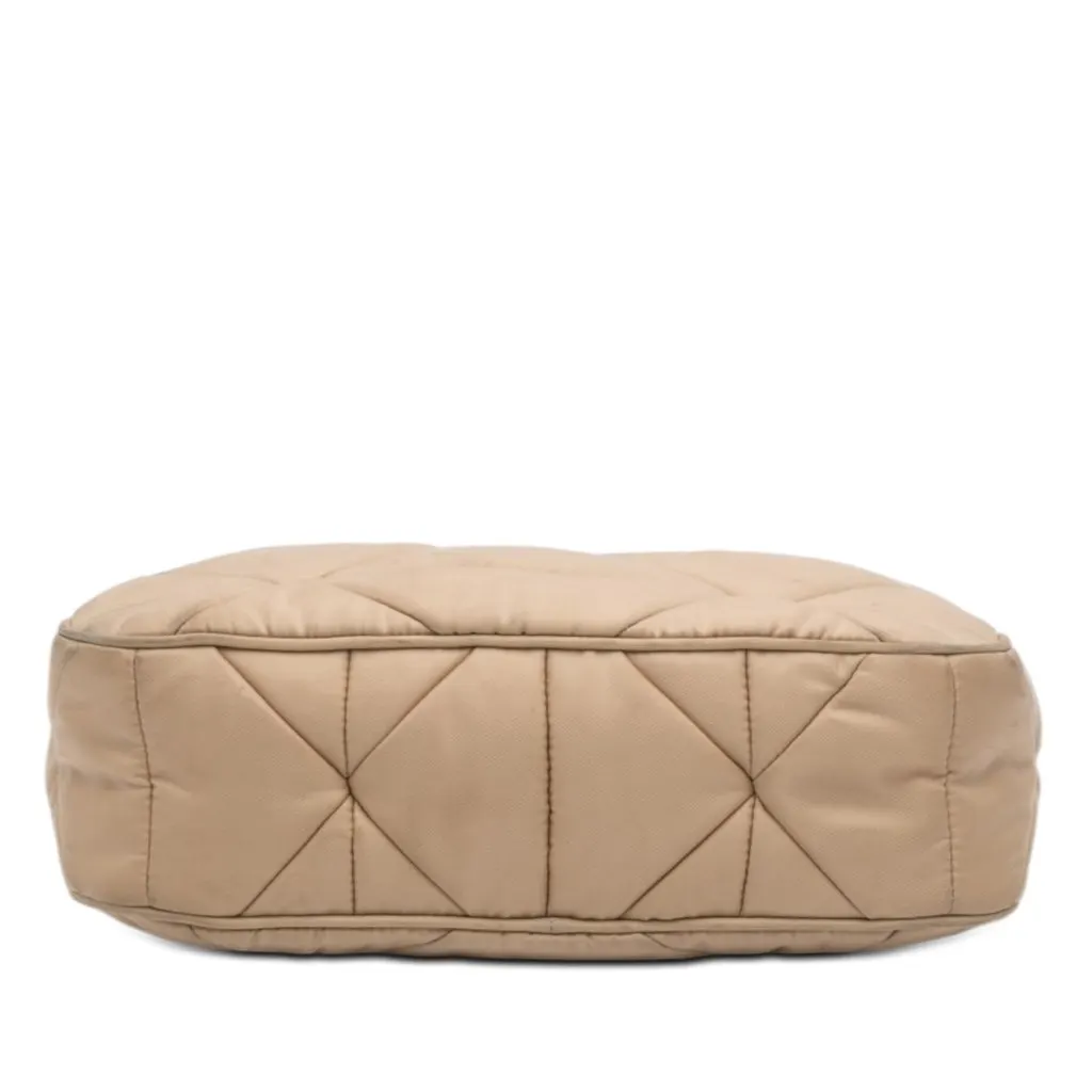Prada Quilted Re Nylon Padded Re Edition 2005 Crossbody Beige Very good - Inside View