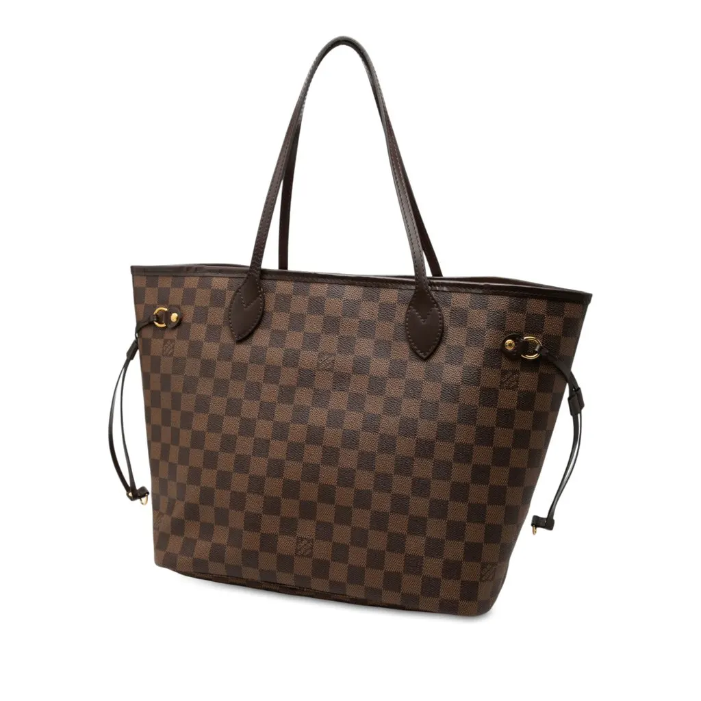 Louis Vuitton Damier Ebene Neverfull MM Brown Very good - Back View