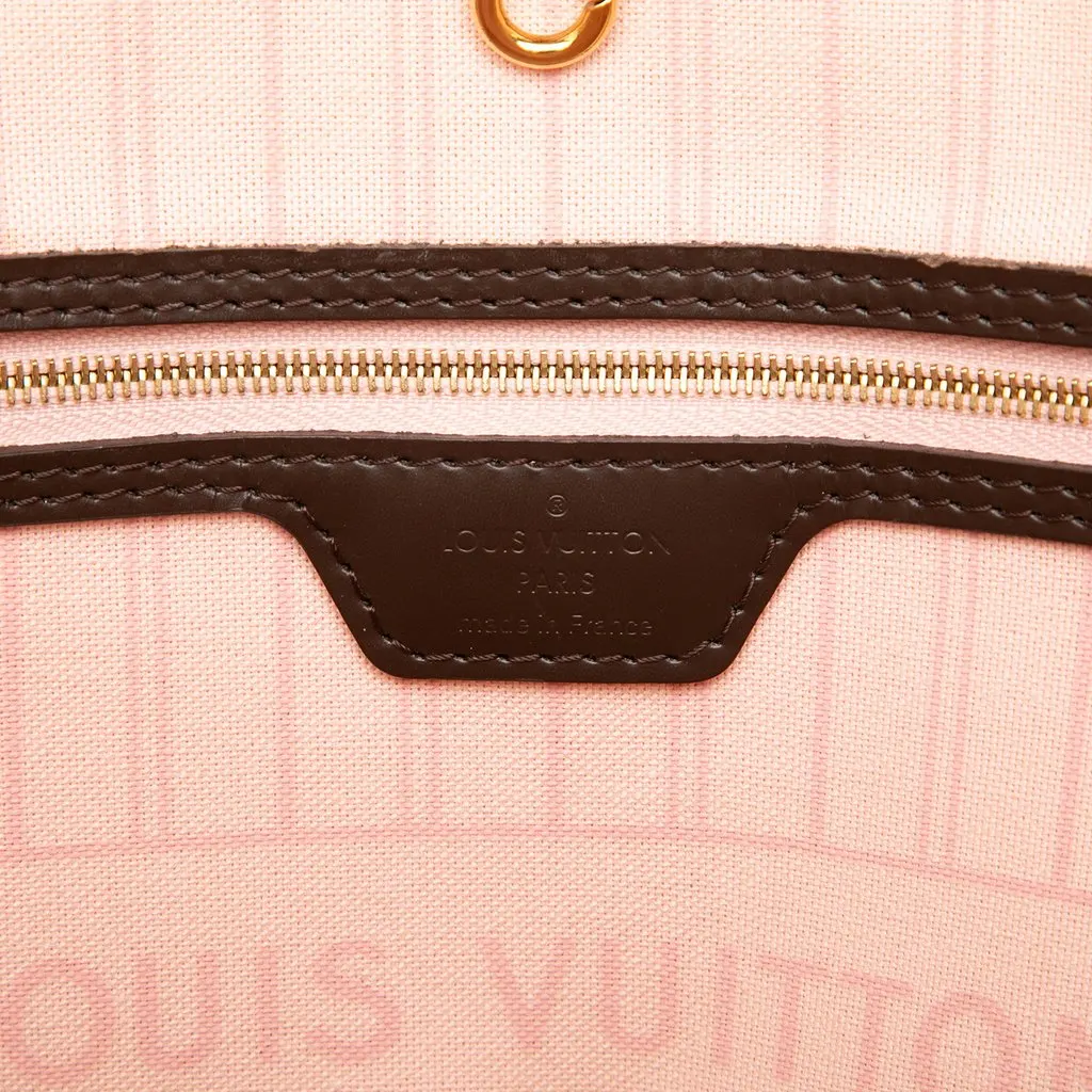Louis Vuitton Damier Ebene Neverfull MM Brown Very good - Box View