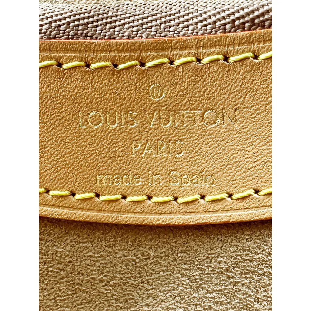 Louis Vuitton Monogram Shearling Diane Brown Canvas Very good - Box View