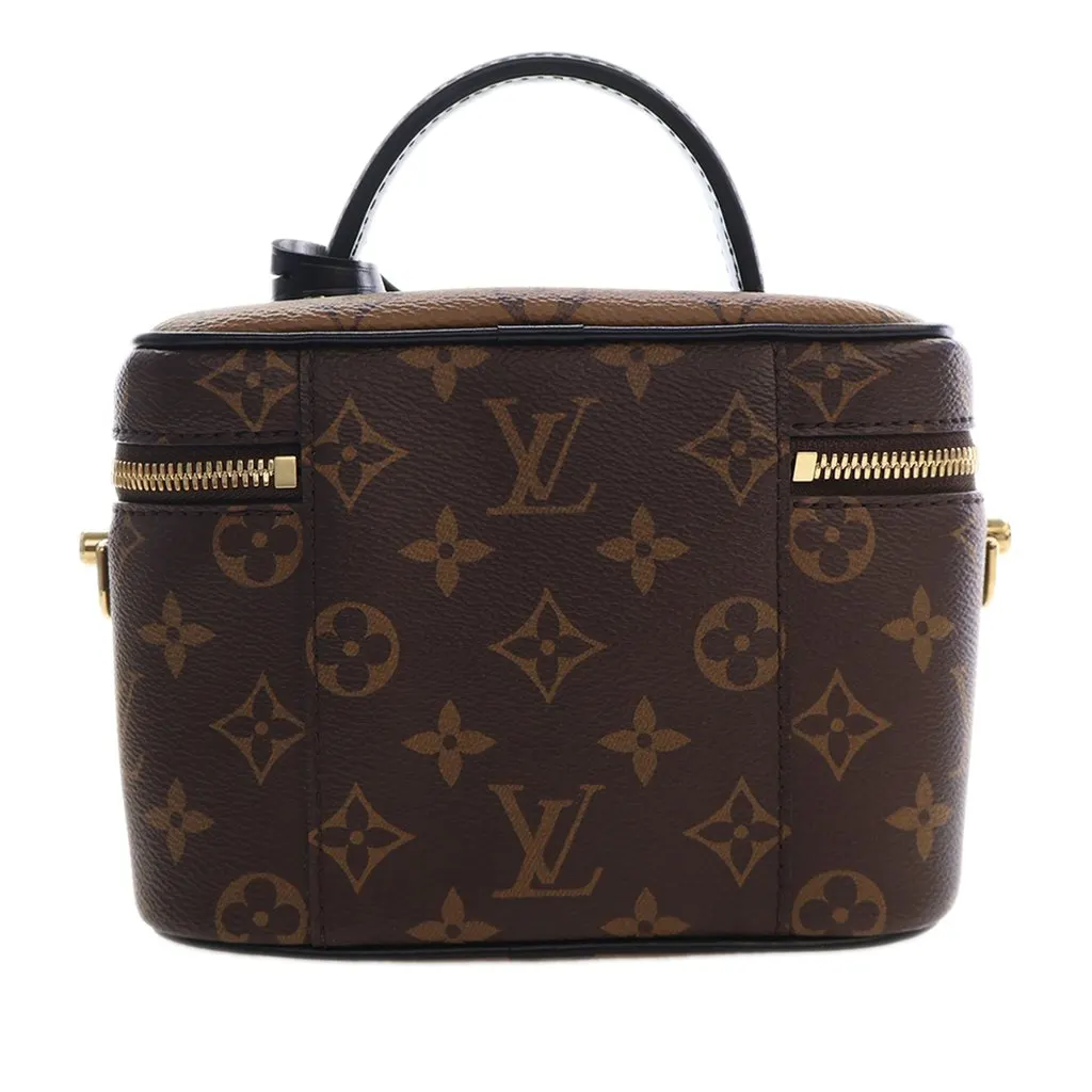 Louis Vuitton Monogram Reverse Vanity PM Brown Very good - Back View