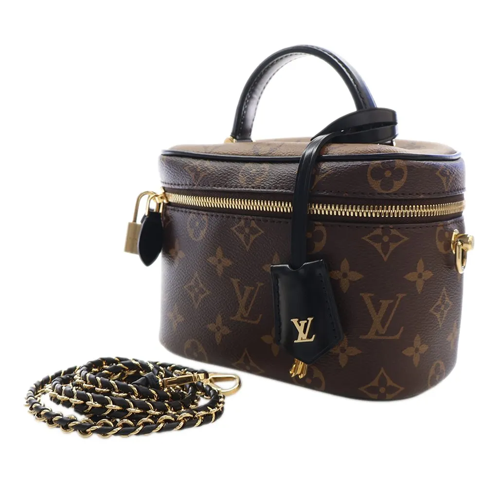 Louis Vuitton Monogram Reverse Vanity PM Brown Very good - Model View