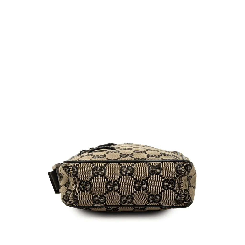 Gucci GG Canvas Crossbody Beige Canvas Good - Inside View