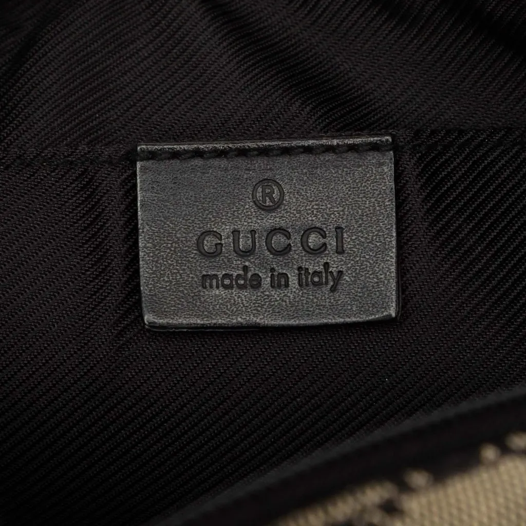 Gucci GG Canvas Crossbody Beige Canvas Good - Box View