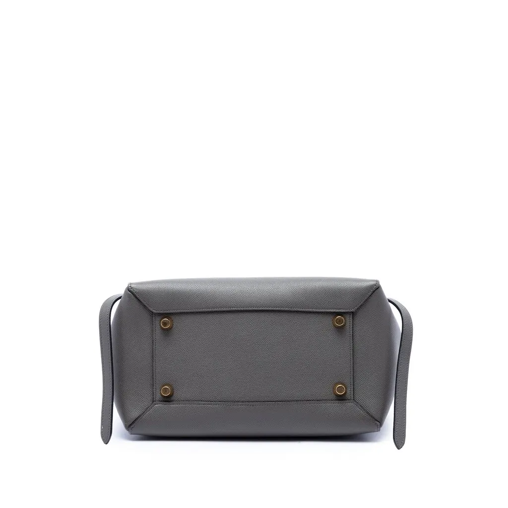 Celine Mini Grained Calfskin Belt Bag MultiColor Leather Very good - Inside View