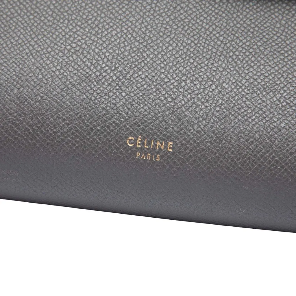 Celine Mini Grained Calfskin Belt Bag MultiColor Leather Very good - Box View