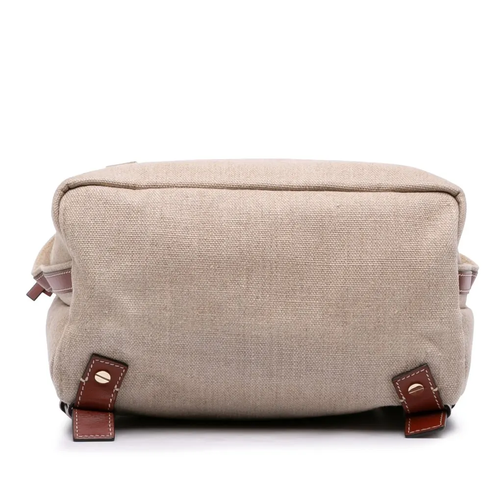 Chloé Canvas Woody Backpack Beige Very good - Inside View