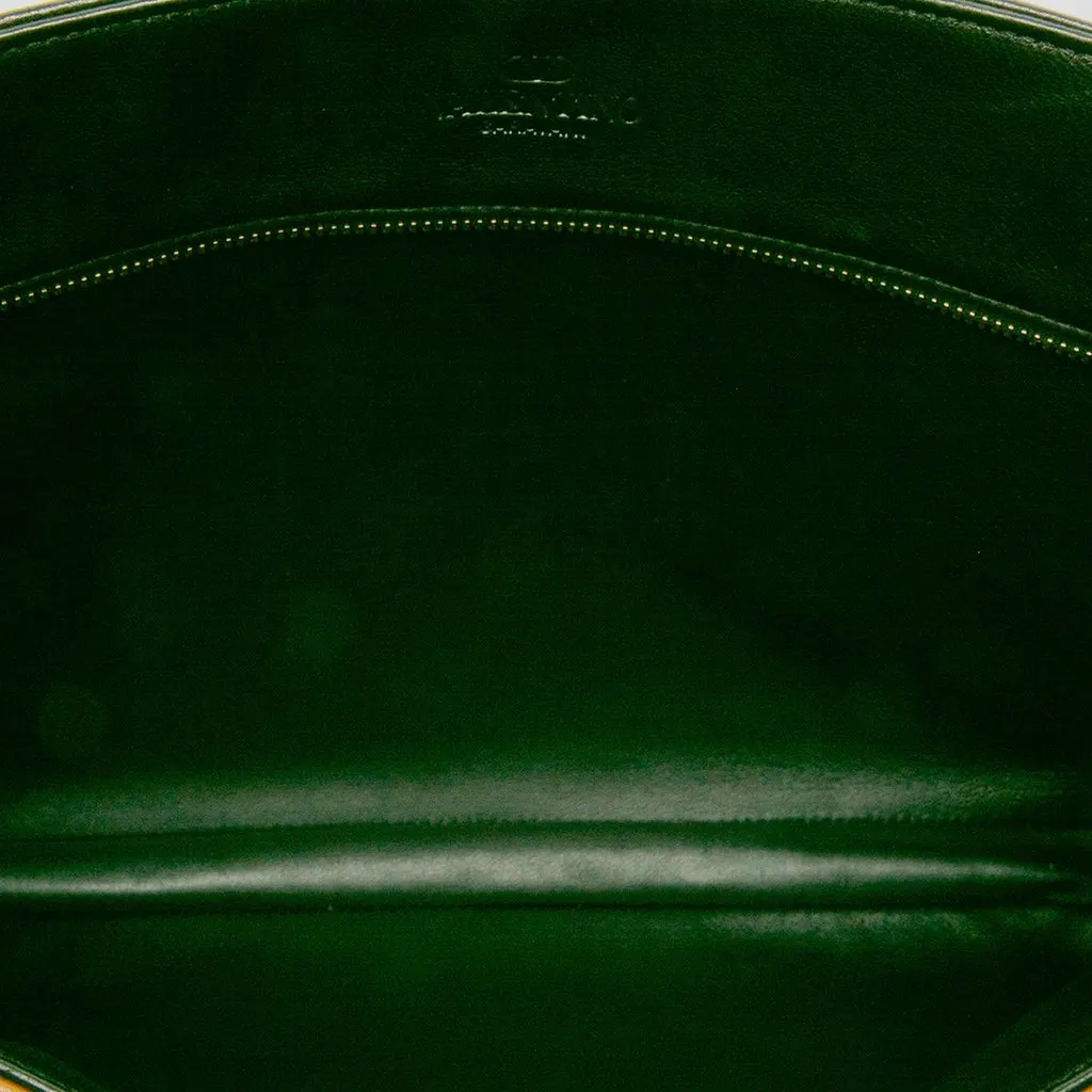 Valentino Bicolor Nappa Vlogo Viva Superstar Chain Tote Black Leather Very good - Model View