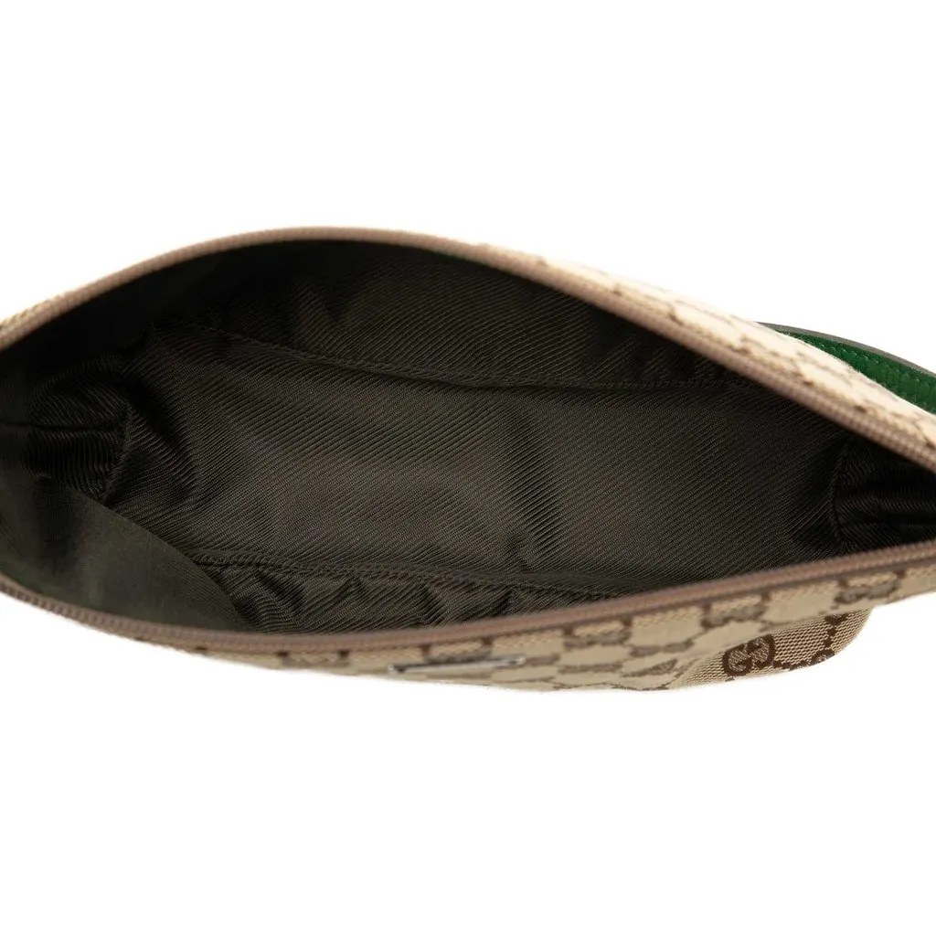 Gucci GG Canvas Boat Beige Canvas Good - Model View