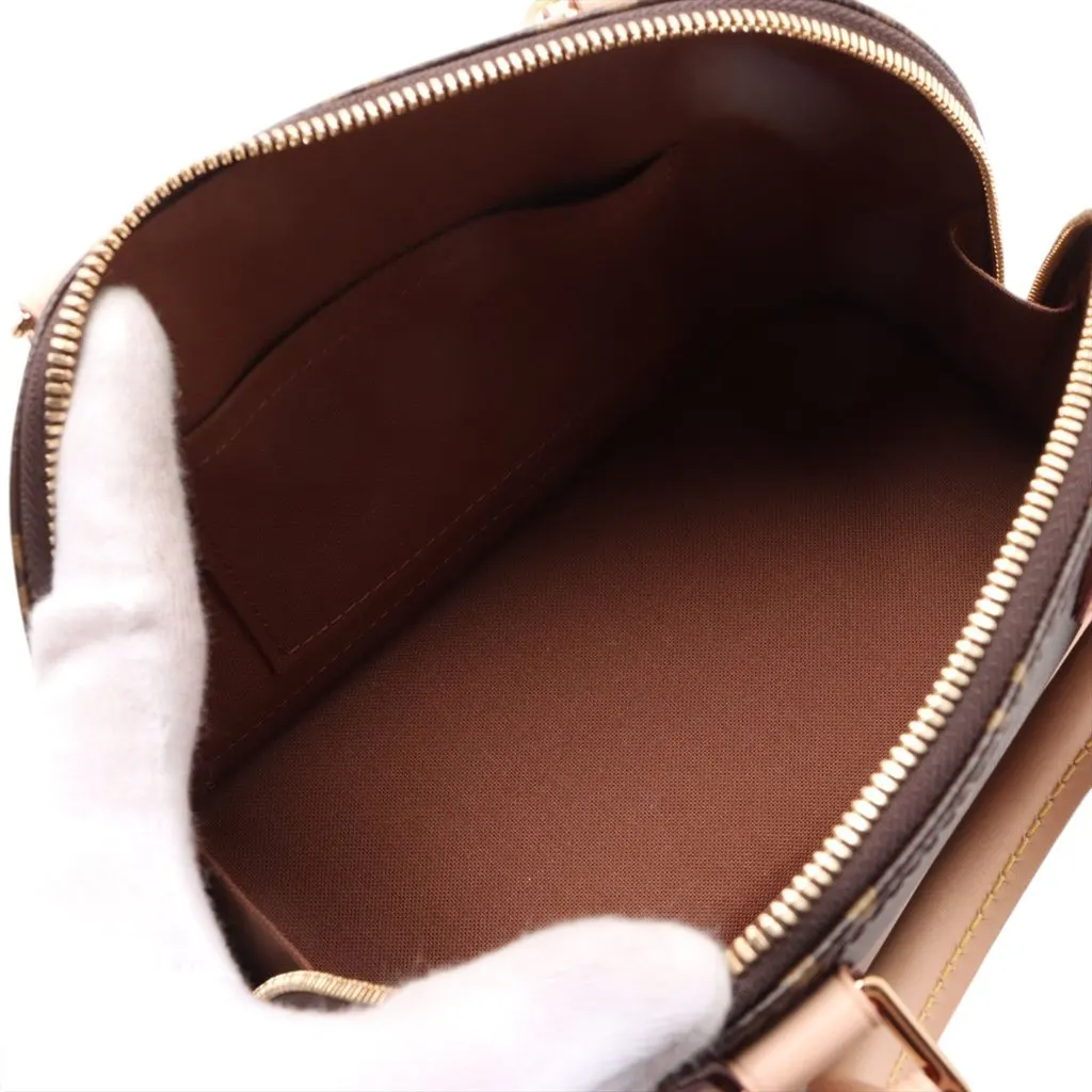 Louis Vuitton Monogram Alma BB Brown Never worn - Inside View