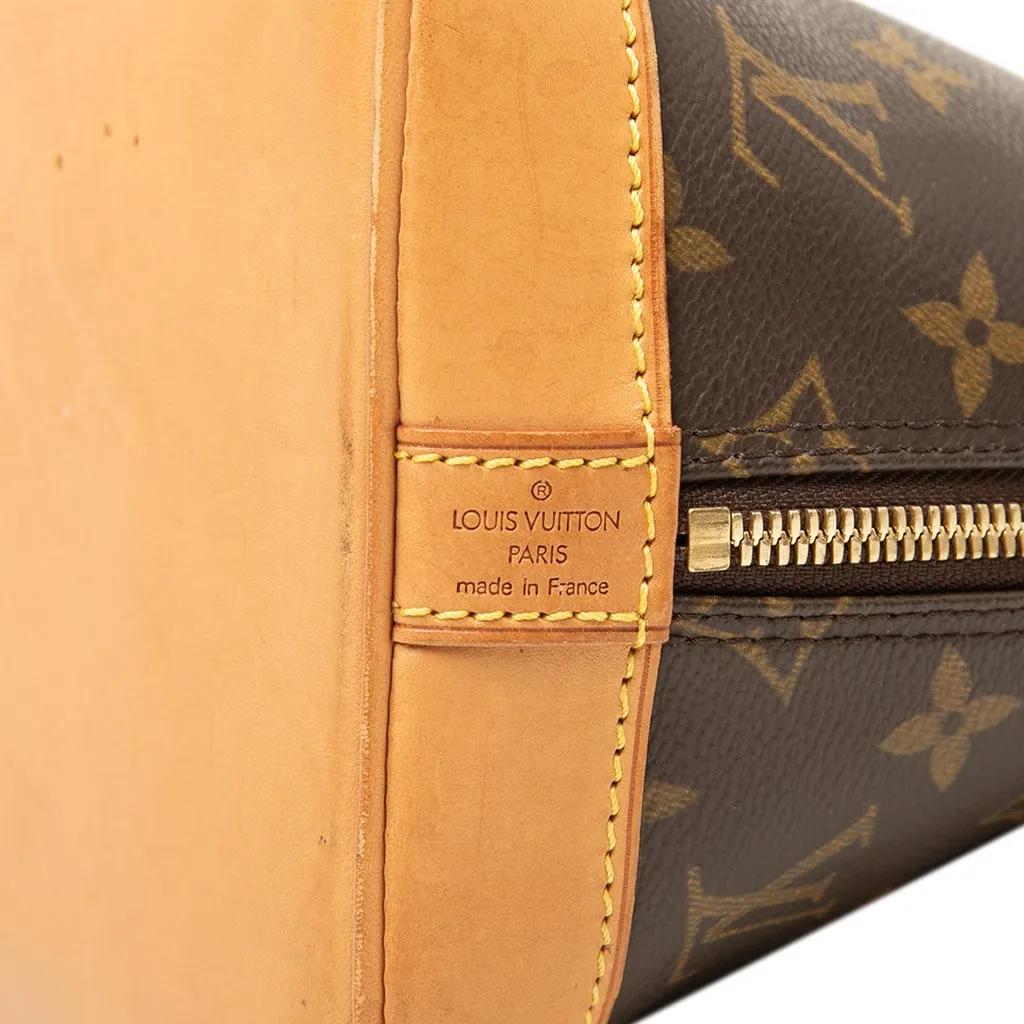 Louis Vuitton Monogram Alma PM Brown Very good - Box View