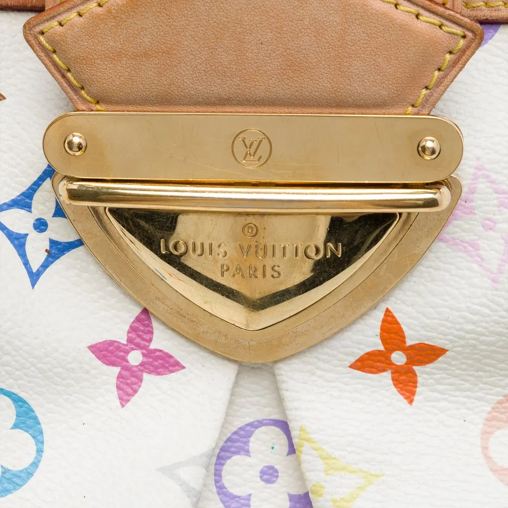 Louis Vuitton Monogram Multicolore Ursula White Canvas Very good - Box View