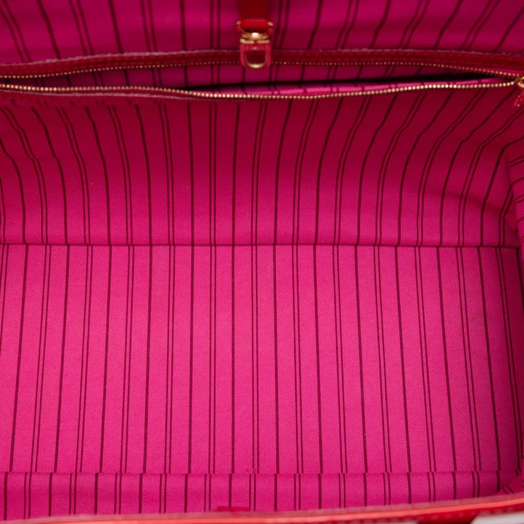 Louis Vuitton Takashi Murakami Coated Canvas Cosmic Blossom Tote GM Pink Very good - Model View