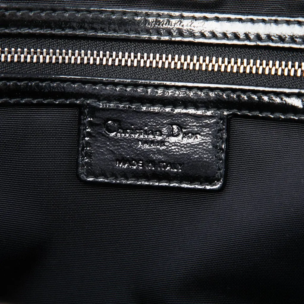 Dior Medium Patent Cannage Lady Dior Soft Shopping Tote Black Leather Very good - Box View