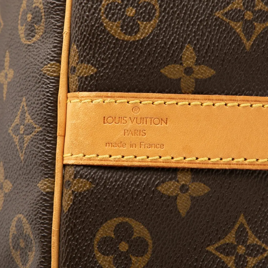 Louis Vuitton Monogram Keepall Bandouliere 50 Brown Very good - Box View