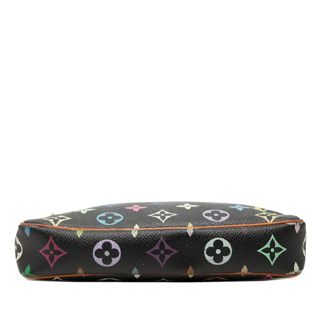 Louis Vuitton Monogram Multicolore Pochette Accessoires Black Very good - Inside View