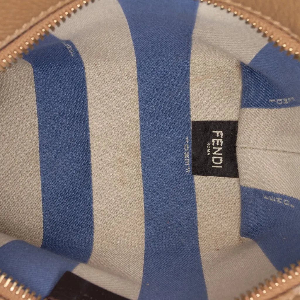 Fendi Mini Zucca Jacquard Roll Satchel Blue Very good - Model View