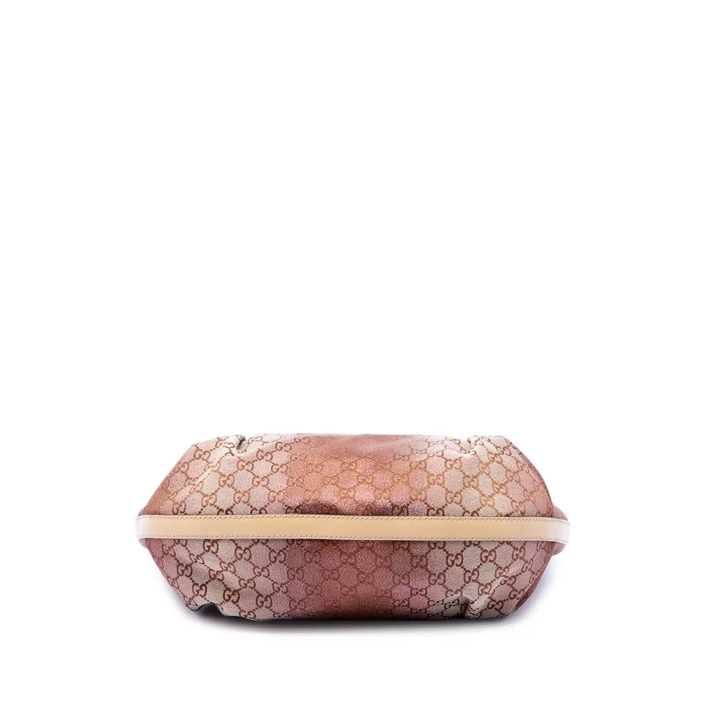 Gucci GG Lurex Scarlett Tote Brown Very good - Inside View