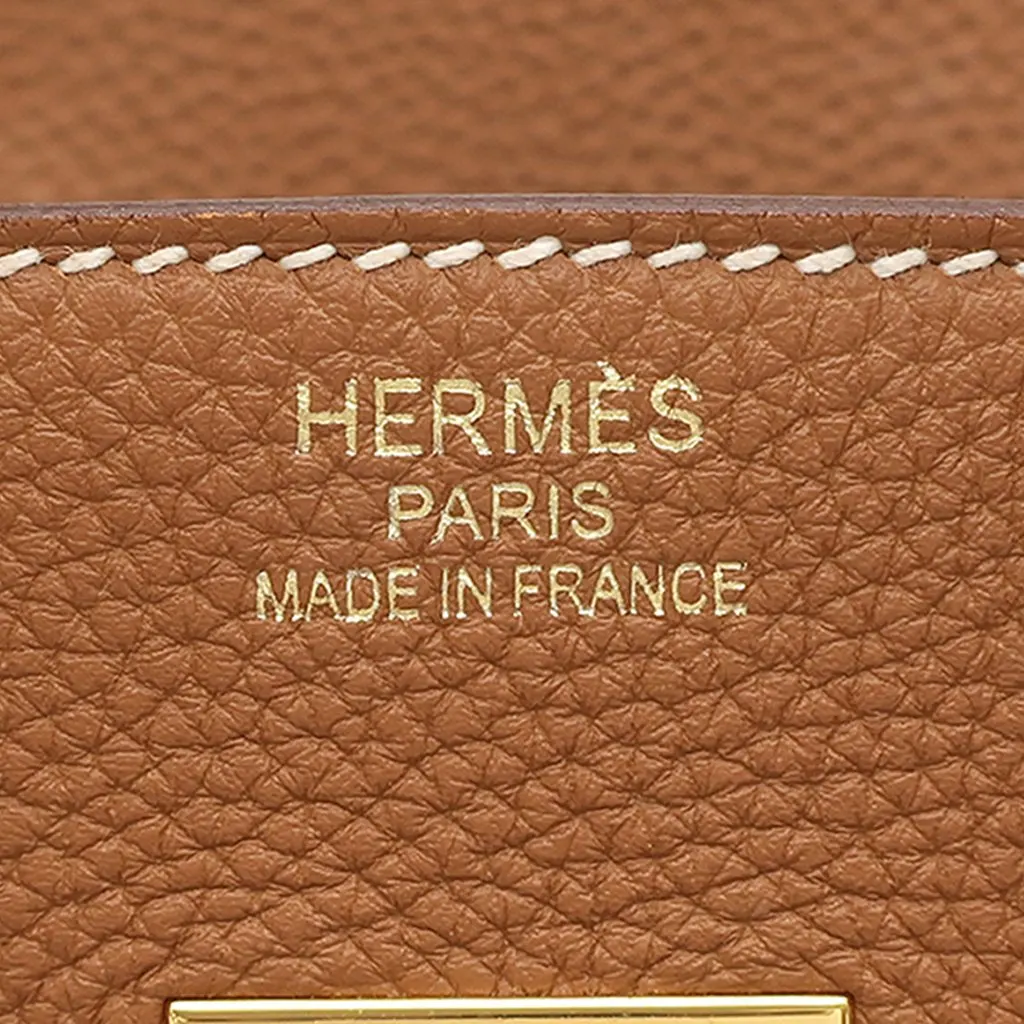 Hermès Togo Birkin Retourne 35 Brown Leather Very good - Box View