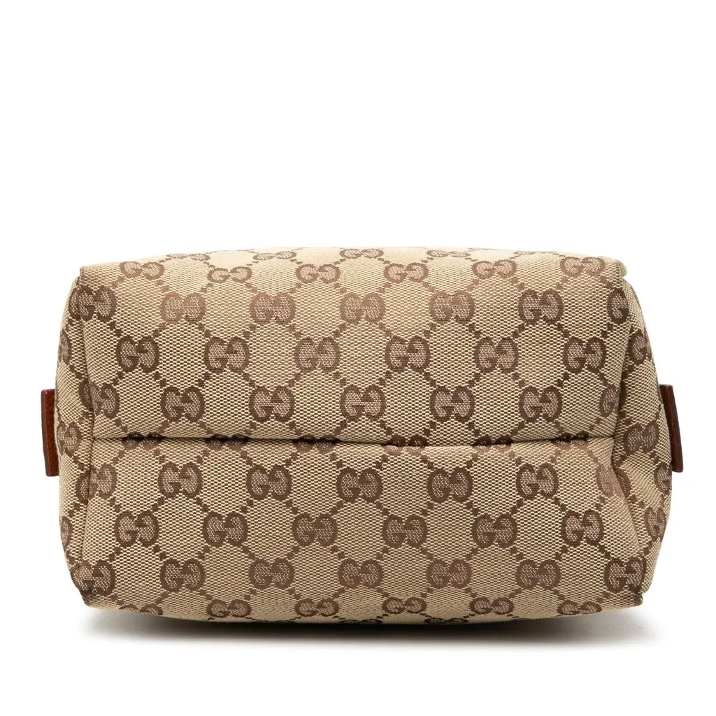 Gucci Mini GG Canvas Balthus Tofu Bag Beige Very good - Inside View