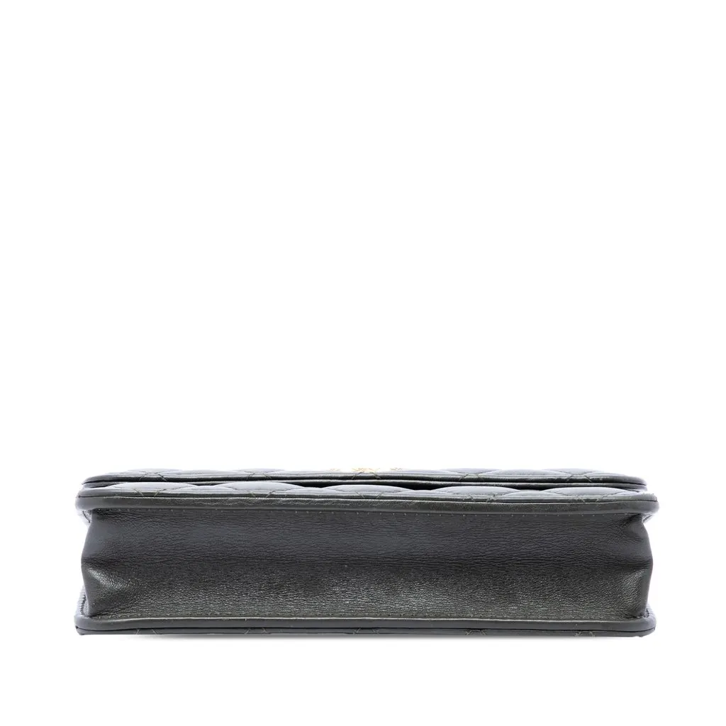 Chanel CC Quilted Lambskin Pillow Crush Flap Phone Holder with Chain MultiColor Leather Very good - Inside View