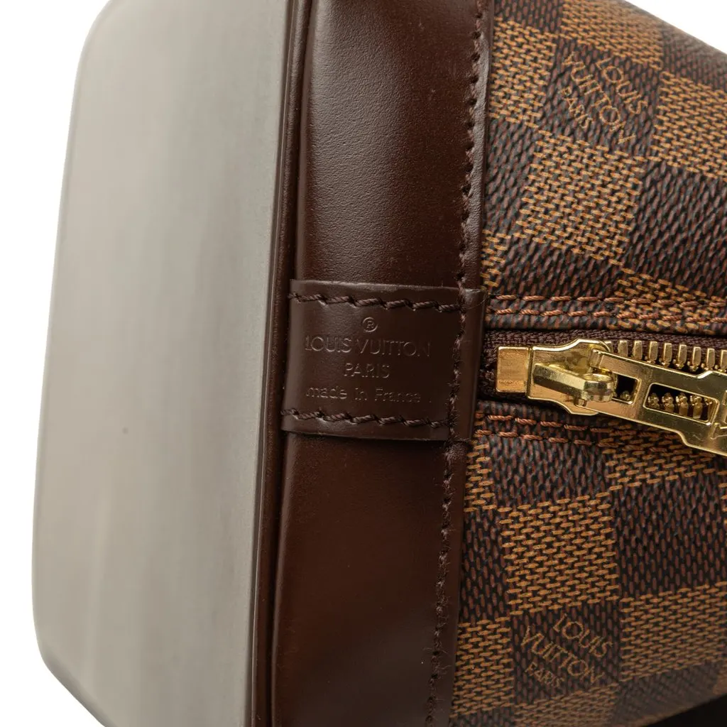 Louis Vuitton Damier Ebene Alma PM Brown Canvas Very good - Box View