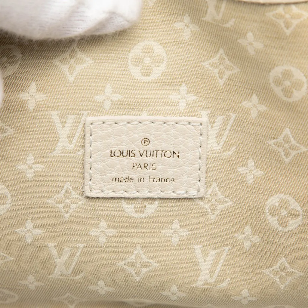 Louis Vuitton Monogram Mini Lin Saumur 30 Beige Very good - Box View