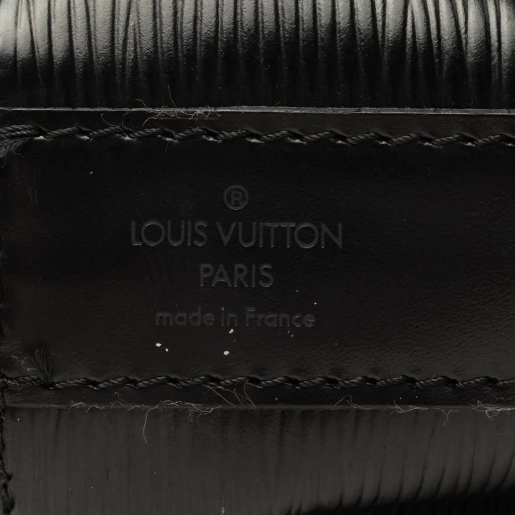 Louis Vuitton Epi Sac D Epaule PM Black Leather Good - Box View
