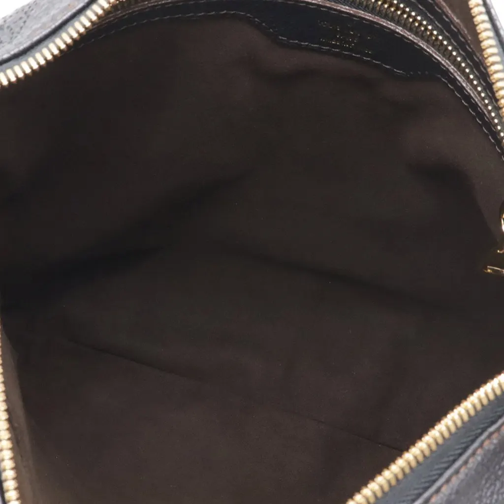 Louis Vuitton Monogram Mahina Selene MM Black Leather Very good - Inside View