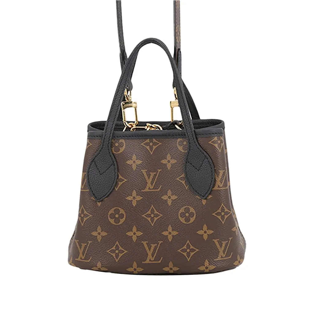 Louis Vuitton Monogram Neverfull Bandouliere Inside Out BB Brown Canvas Very good - Inside View