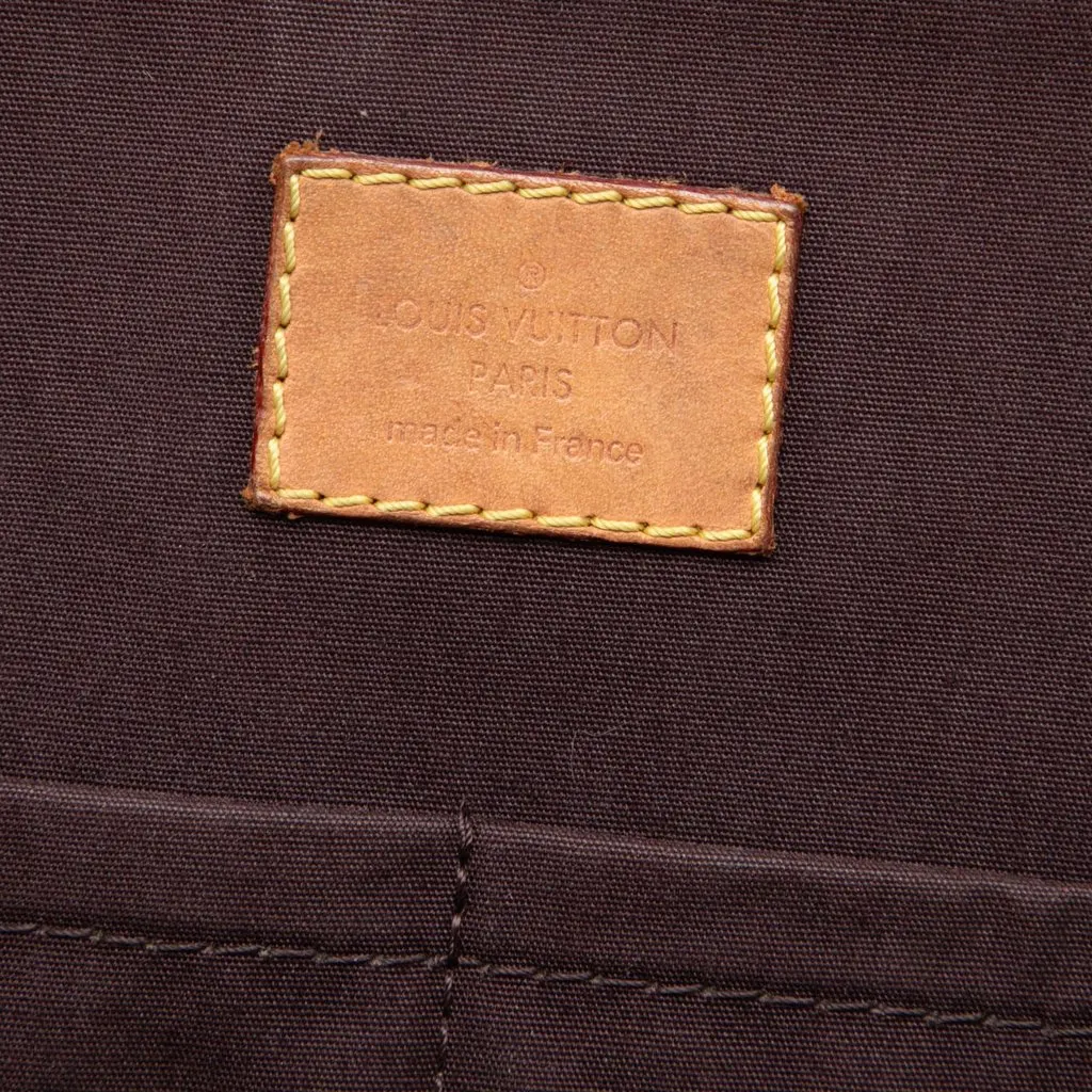 Louis Vuitton Monogram Vernis Alma PM Purple Leather Very good - Box View