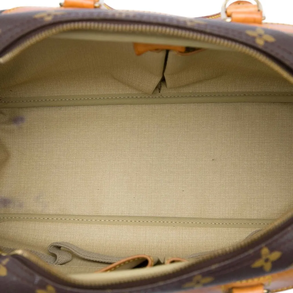 Louis Vuitton Monogram Deauville Brown Very good - Model View