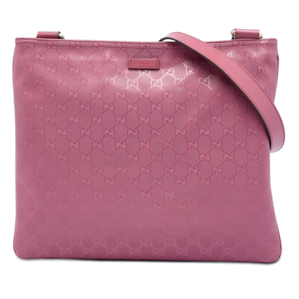 Gucci GG Imprime Crossbody Pink Very good - Front View