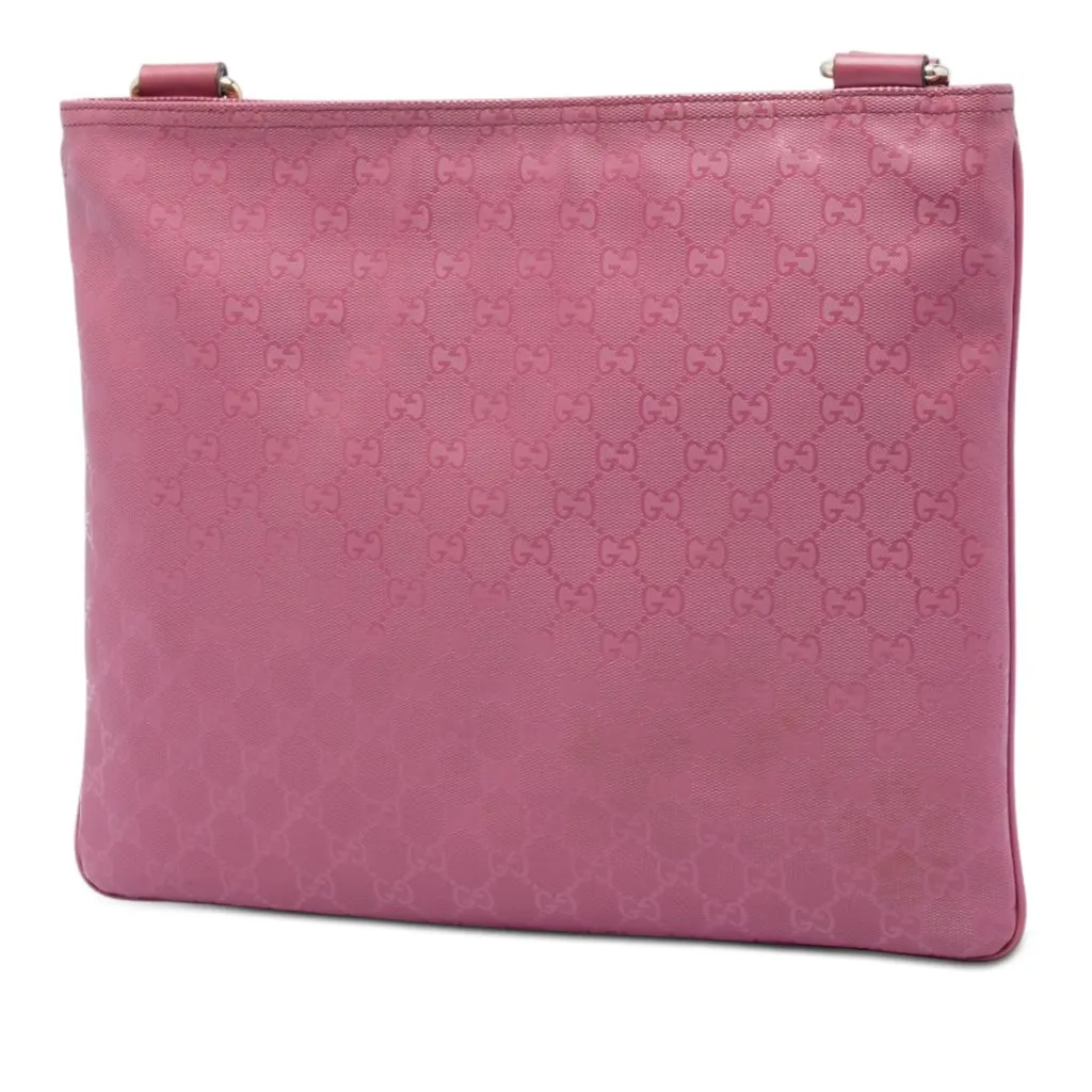 Gucci GG Imprime Crossbody Pink Very good - Back View