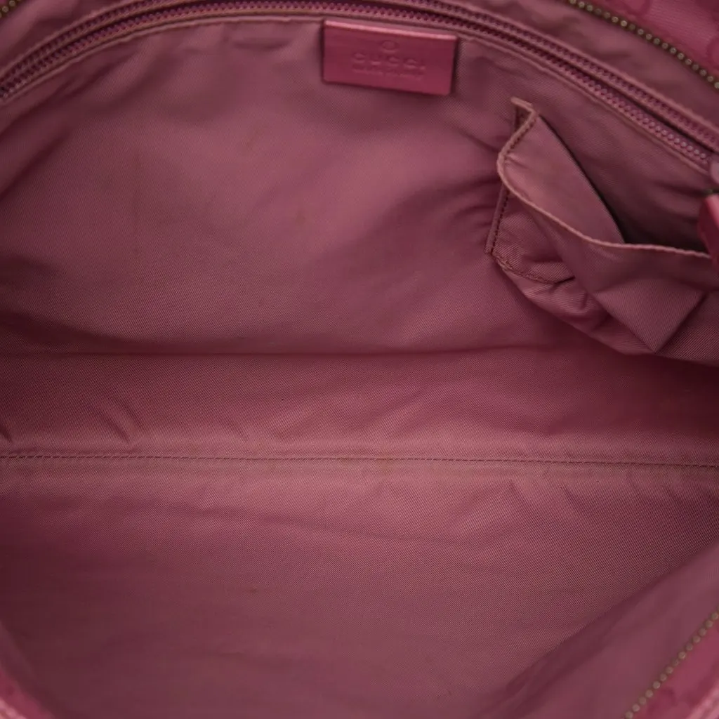Gucci GG Imprime Crossbody Pink Very good - Model View