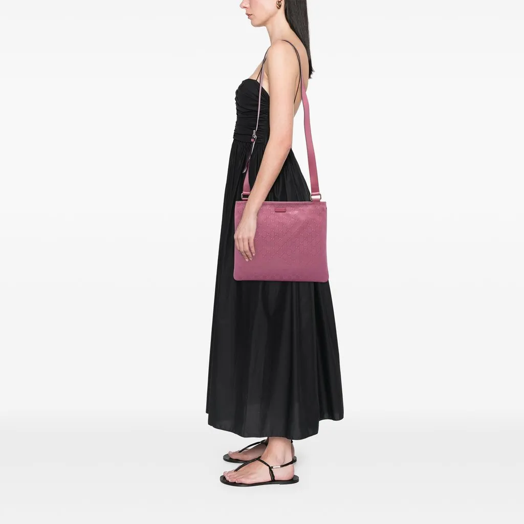 Gucci GG Imprime Crossbody Pink Very good - Box View