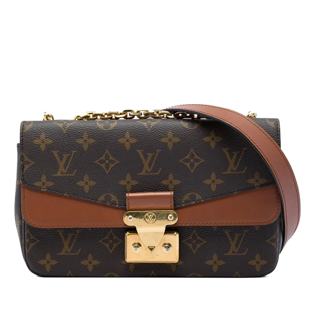 Louis Vuitton Monogram Marceau Brown Canvas Good - Front View