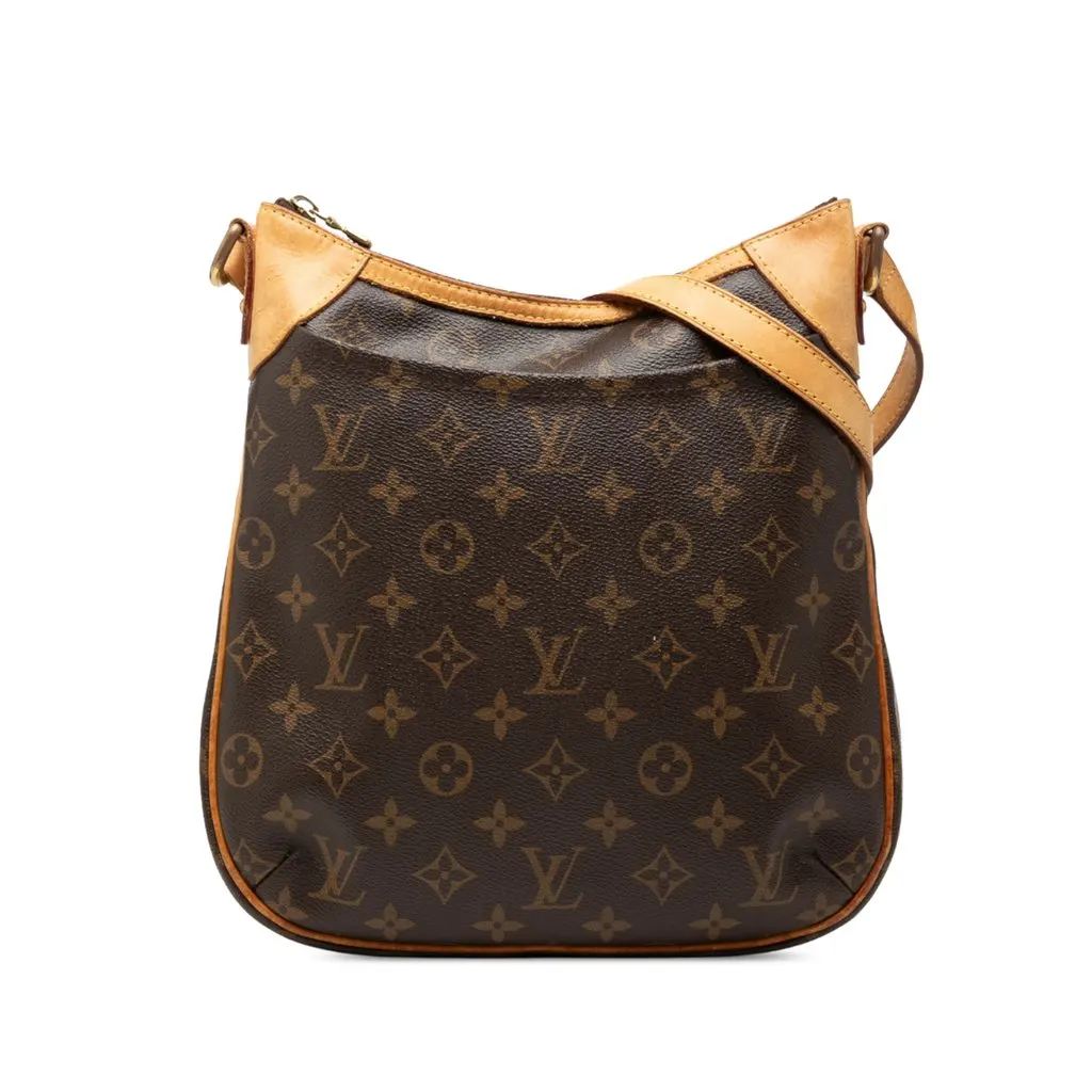 Louis Vuitton Monogram Odeon PM Brown Canvas Good - Front View