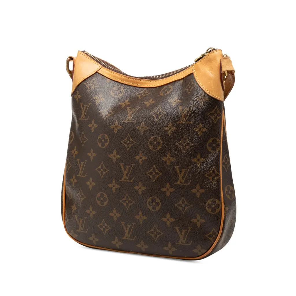 Louis Vuitton Monogram Odeon PM Brown Canvas Good - Back View