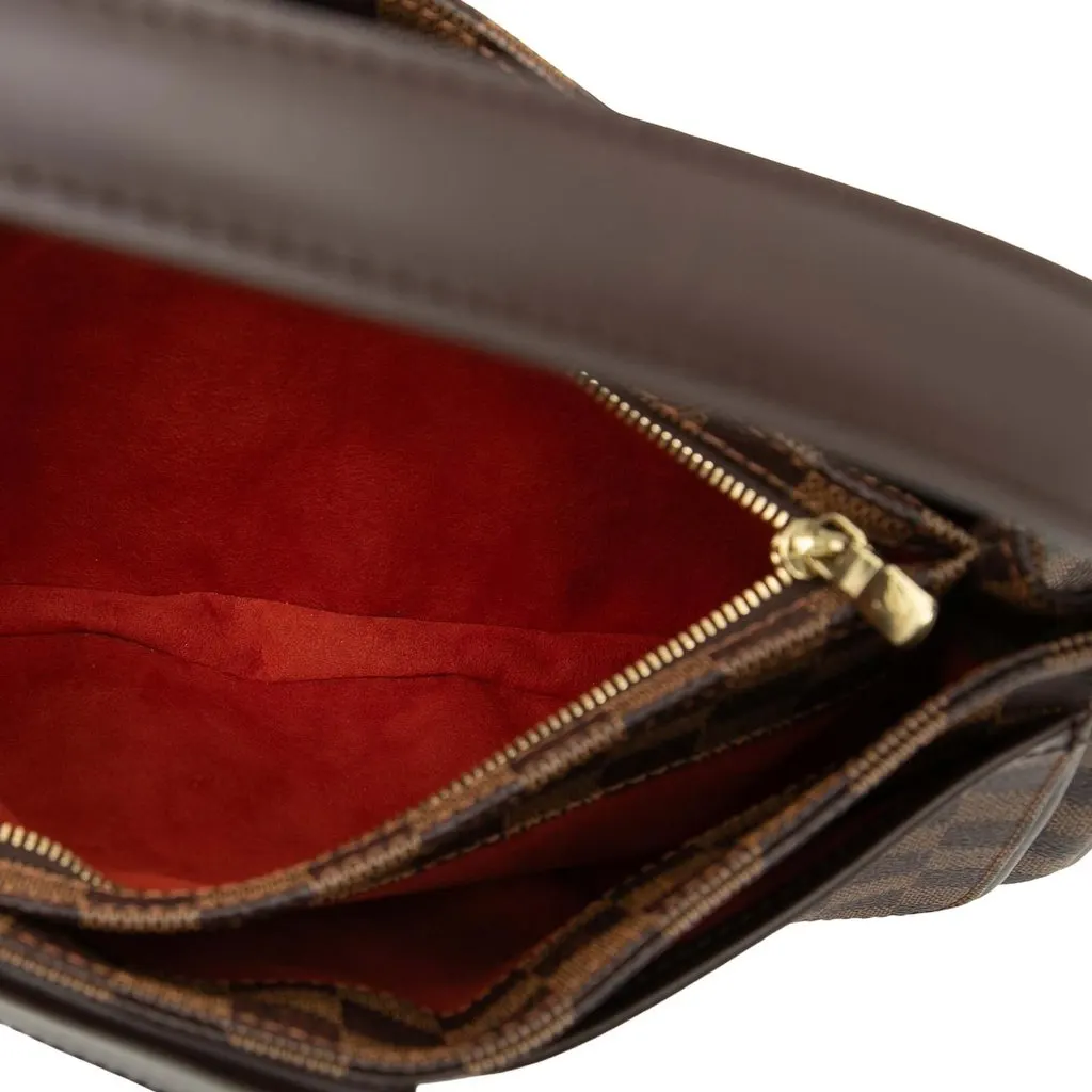 Louis Vuitton Damier Ebene Aubagne Brown Very good - Model View