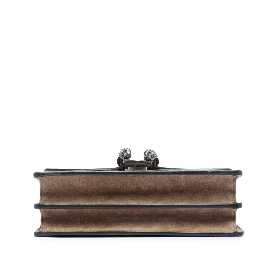 Gucci Medium GG Supreme Dionysus Shoulder Bag Beige Good - Inside View