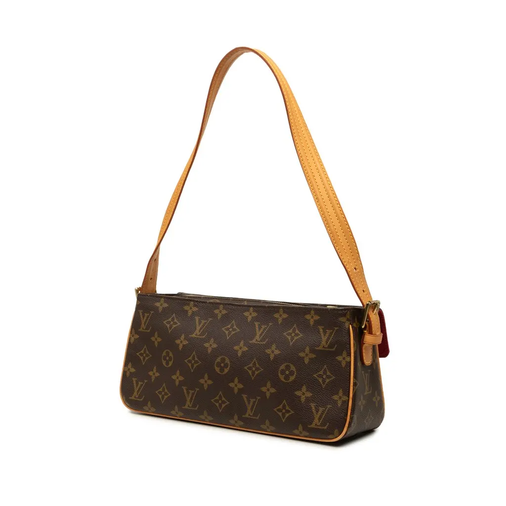 Louis Vuitton Monogram Viva Cite MM Brown Canvas Very good - Back View